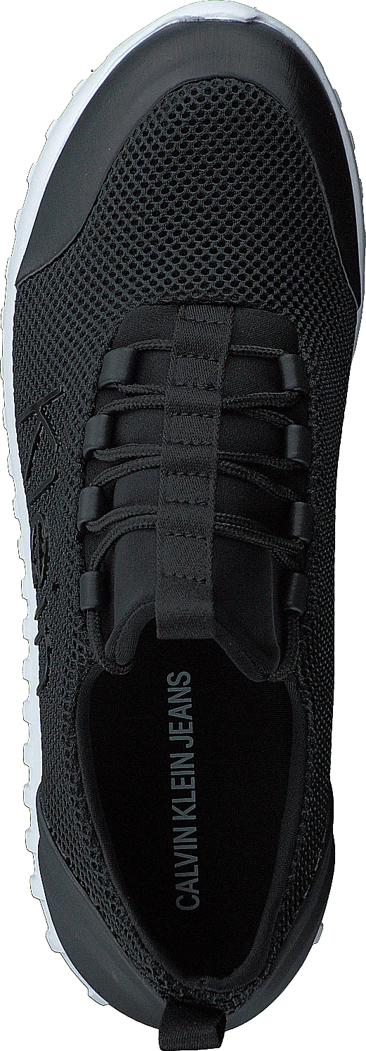 Calvin Klein Jeans Runner Sneaker Laceup Mesh Black 6 Calvin Klein Jeans Runner Sneaker Laceup Mesh Black - Image 6