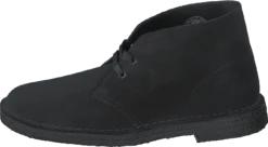 Clarks Originals Desert Boot Black Suede