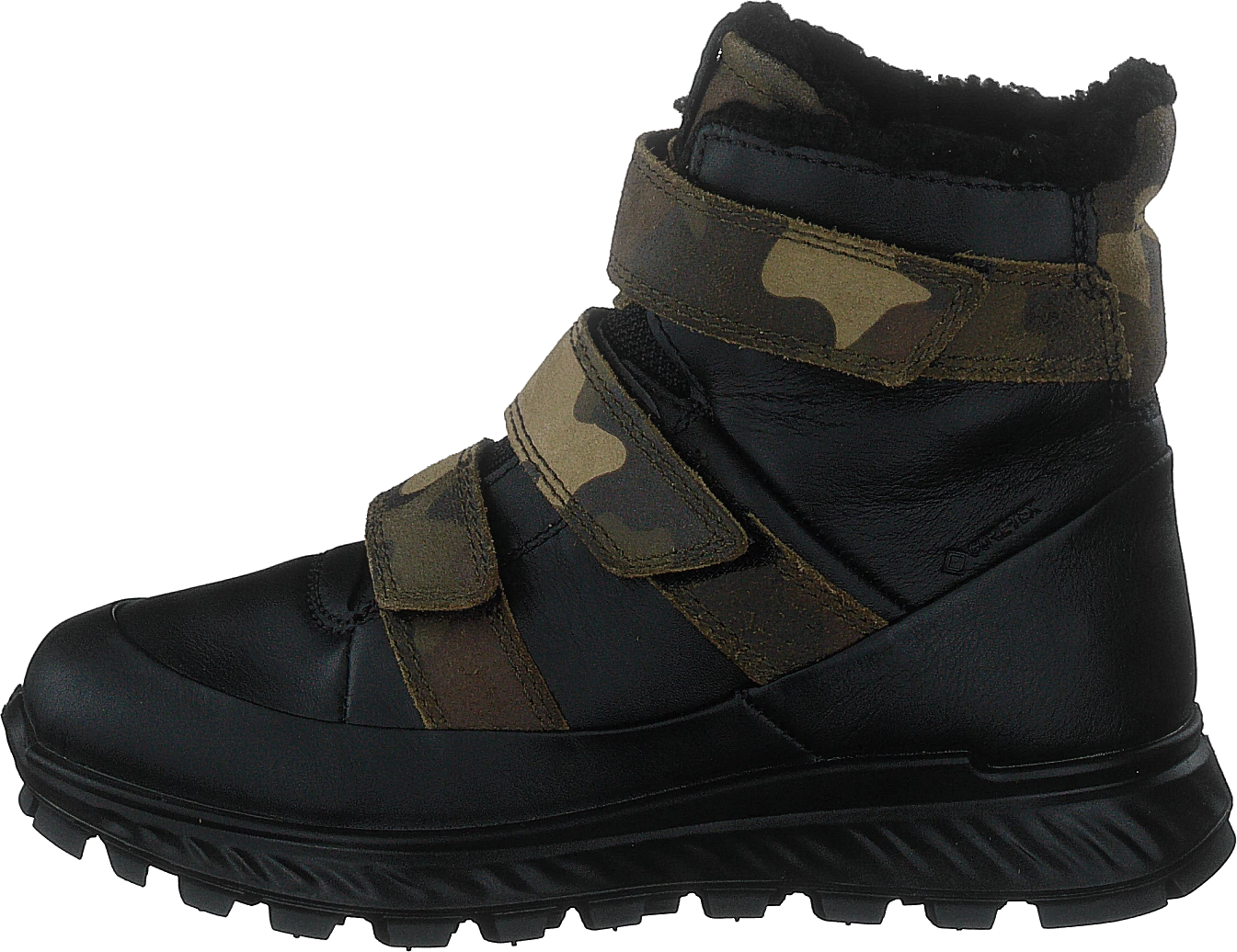 Ecco Exostrike Kids Black/tarmac Camo 1 Ecco Exostrike Kids Black/tarmac Camo