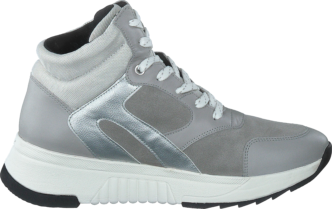 Geox D Falena B Abx B - Nappa+suede Light Grey 2 Geox D Falena B Abx B - Nappa+suede Light Grey - Image 2
