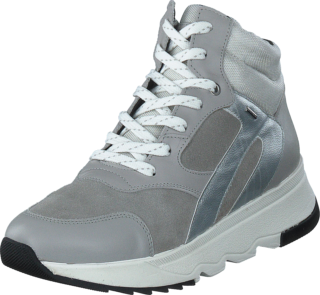Geox D Falena B Abx B - Nappa+suede Light Grey 3 Geox D Falena B Abx B - Nappa+suede Light Grey - Image 3