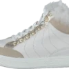Geox D Leelu' A - Nappa+suede Off White/lt Taupe