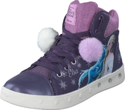 Geox J Skylin G. C - Pearl.synt.lea Purple/mauve 9 Geox J Skylin G. C - Pearl.synt.lea Purple/mauve -Duffy kauppa 60467 09 2