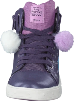 Geox J Skylin G. C - Pearl.synt.lea Purple/mauve 10 Geox J Skylin G. C - Pearl.synt.lea Purple/mauve -Duffy kauppa 60467 09 3