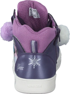 Geox J Skylin G. C - Pearl.synt.lea Purple/mauve 11 Geox J Skylin G. C - Pearl.synt.lea Purple/mauve -Duffy kauppa 60467 09 4