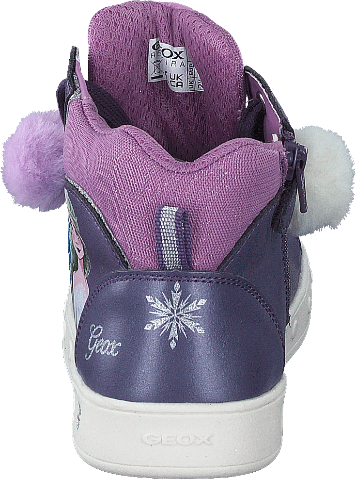 Geox J Skylin G. C - Pearl.synt.lea Purple/mauve 5 Geox J Skylin G. C - Pearl.synt.lea Purple/mauve - Image 5