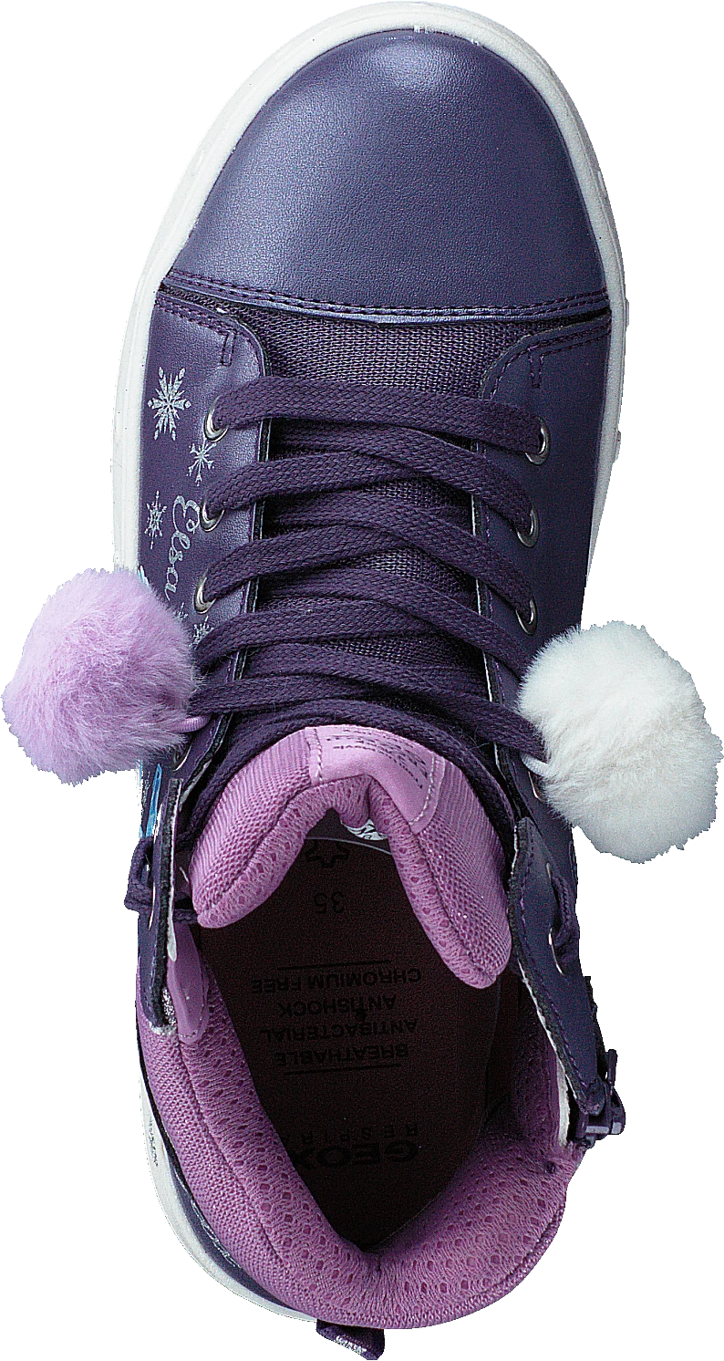 Geox J Skylin G. C - Pearl.synt.lea Purple/mauve 6 Geox J Skylin G. C - Pearl.synt.lea Purple/mauve - Image 6