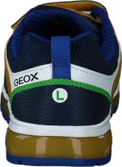 Geox J Android B. A - Nylon+dbk Royal/yellow -Duffy kauppa 60467 17 4