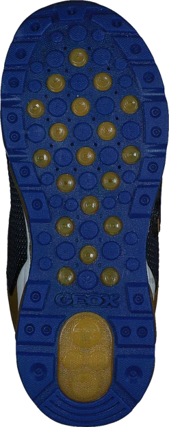 Geox J Android B. A - Nylon+dbk Royal/yellow -Duffy kauppa 60467 17 6
