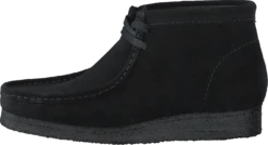 Clarks Originals Wallabee Boot Black Suede