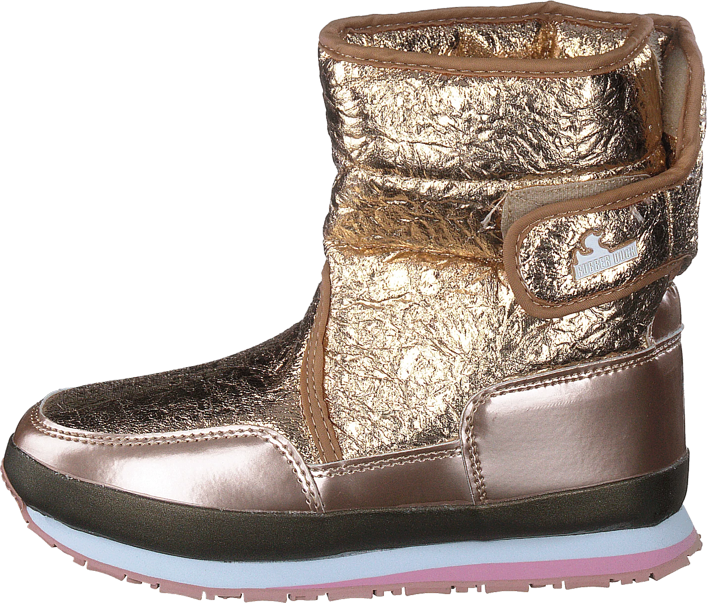 Rubber Duck Rd Cracked Metallic Kids Rose Gold 1 Rubber Duck Rd Cracked Metallic Kids Rose Gold