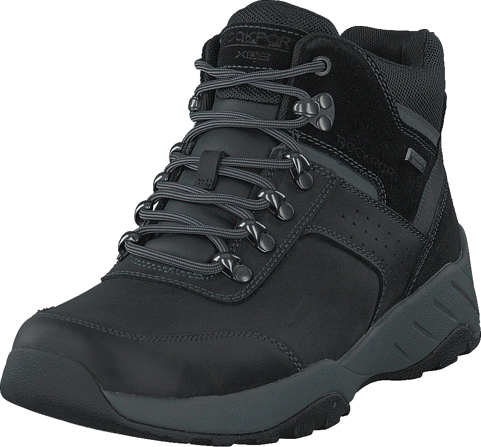 Rockport Xcsspruce Peak Hiker Black Lea 3 Rockport Xcsspruce Peak Hiker Black Lea - Image 3