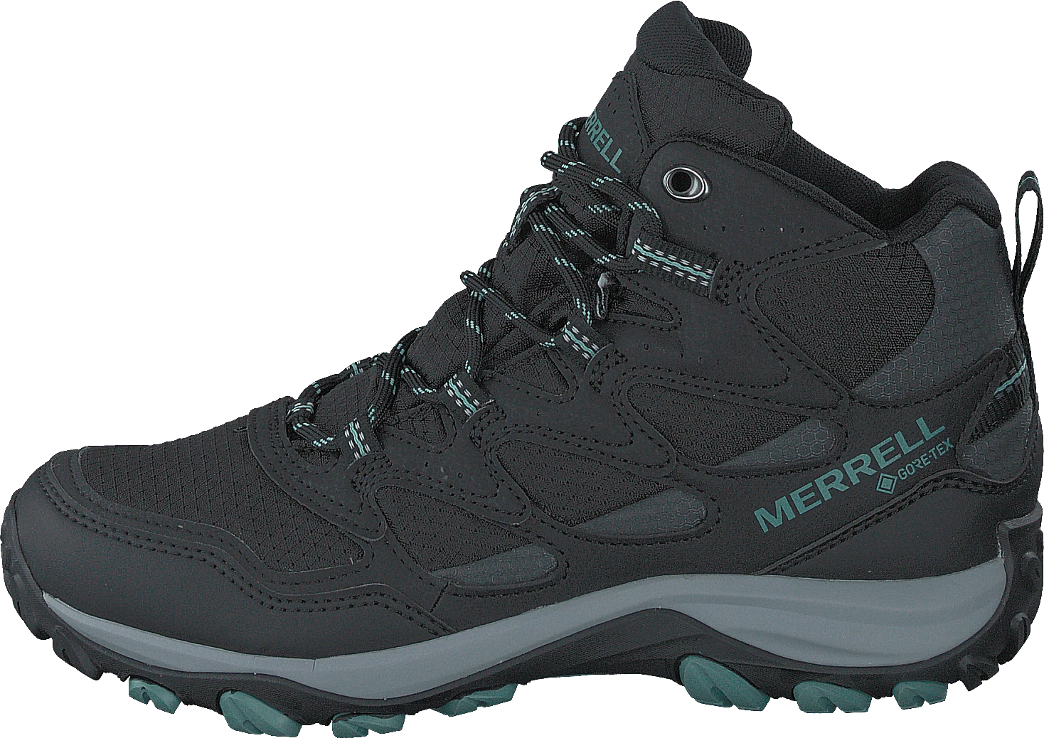 Merrell West Rim Sport Mid Gtx Black 1 Merrell West Rim Sport Mid Gtx Black