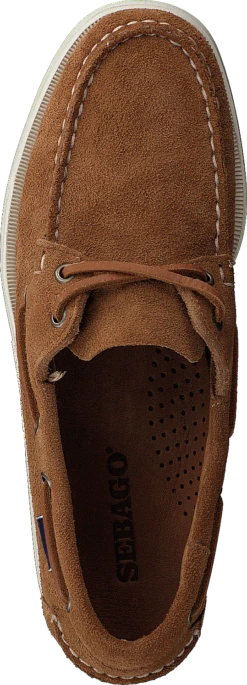 Sebago Portland Flesh Out Brown Cognac -Duffy kauppa 60481 10 5
