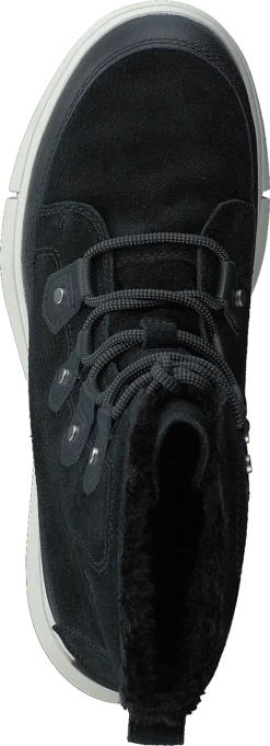 Sorel Explorer Ii Joan Faux Fur Wp Black, Fawn -Duffy kauppa 60487 74 5