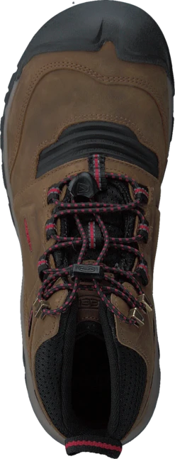 Keen Ke Ridge Flex Mid Wp Bison-red Carpet 12 Keen Ke Ridge Flex Mid Wp Bison-red Carpet -Duffy kauppa 60500 09 5