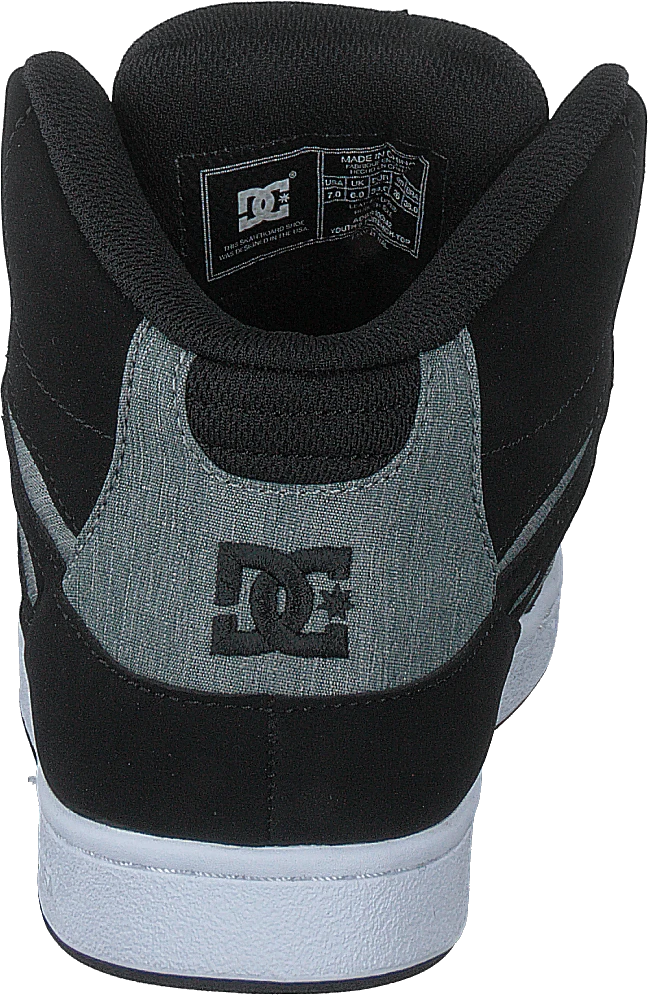 DC SHOES Pure High-top Black/charcoal 5 DC SHOES Pure High-top Black/charcoal - Image 5