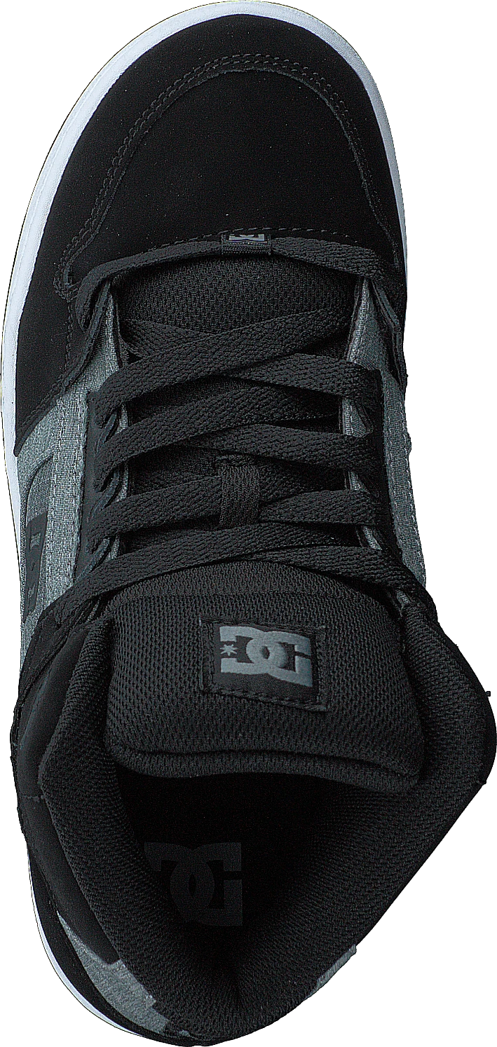 DC SHOES Pure High-top Black/charcoal 6 DC SHOES Pure High-top Black/charcoal - Image 6