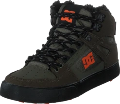 DC SHOES Pure High-top Wc Wnt Dusty Olive/orange -Duffy kauppa 60500 77 2