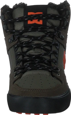 DC SHOES Pure High-top Wc Wnt Dusty Olive/orange -Duffy kauppa 60500 77 3