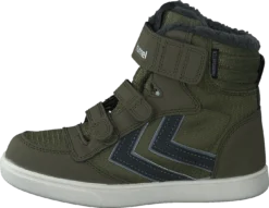 Hummel Stadil Super Poly Boot Mid Rec Dark Olive