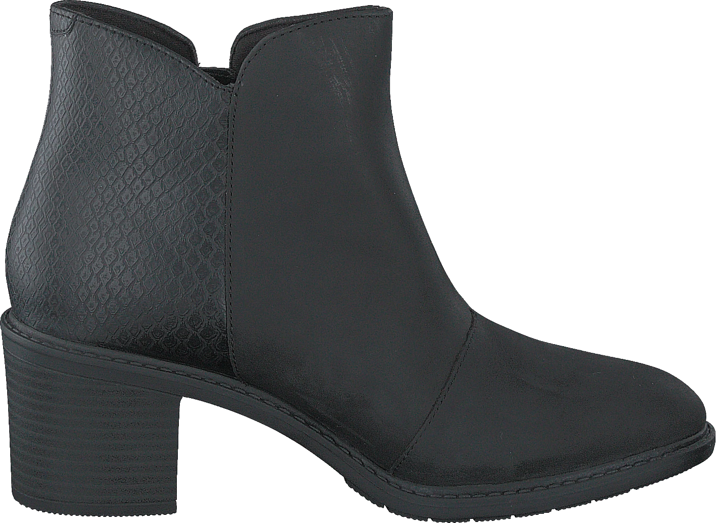 Clarks Scene Zip Black Combi 2 Clarks Scene Zip Black Combi - Image 2