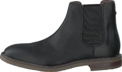 Clarks Jaxen Chelsea Black Leather
