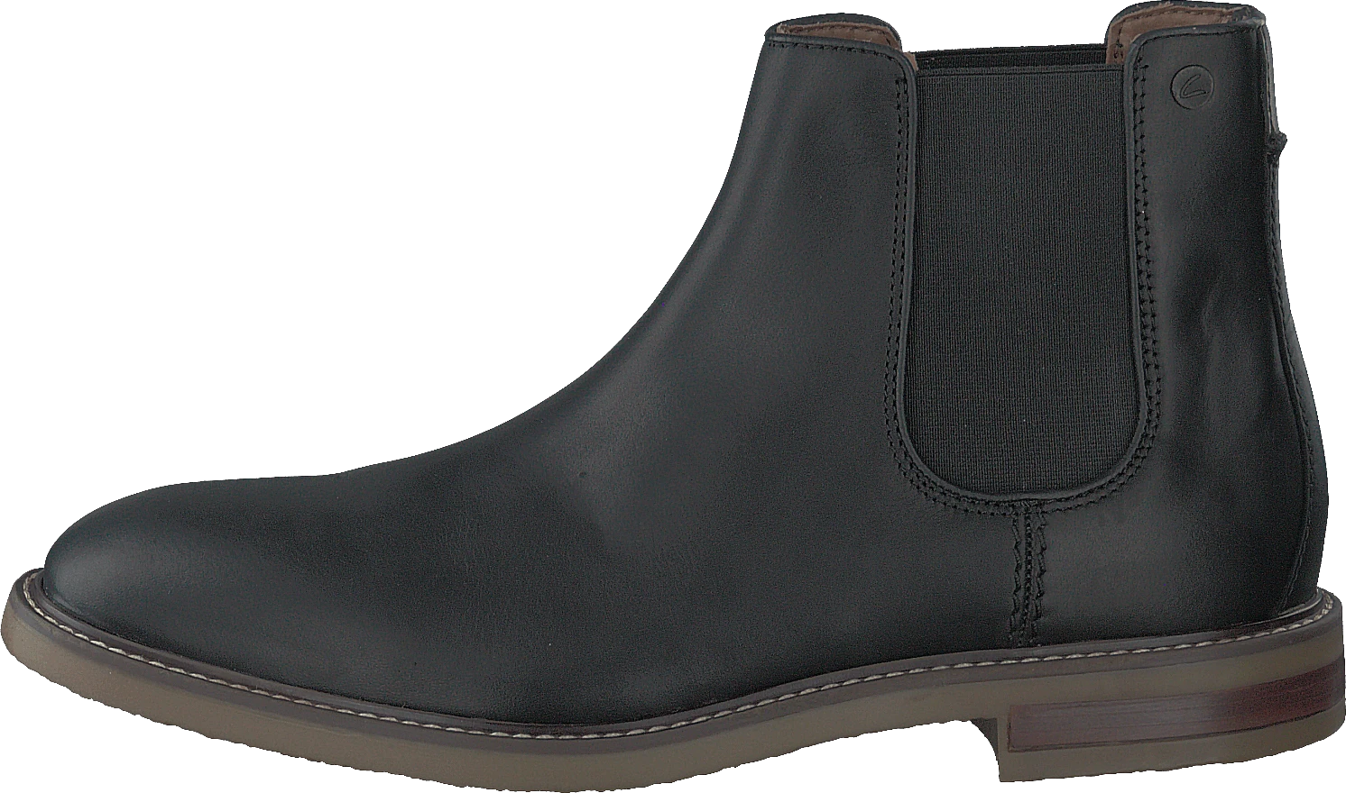 Clarks Jaxen Chelsea Black Leather 1 Clarks Jaxen Chelsea Black Leather