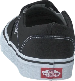 Vans Wm Asher (canvas) Black/white -Duffy kauppa 60521 89 4