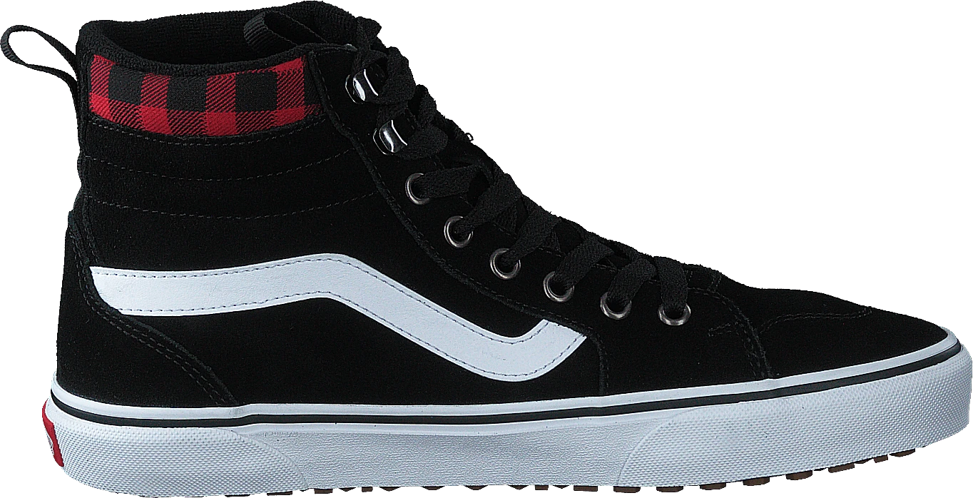 Mn Filmore Hi Vansguard (suede) Black/red Plaid 2 Mn Filmore Hi Vansguard (suede) Black/red Plaid - Image 2