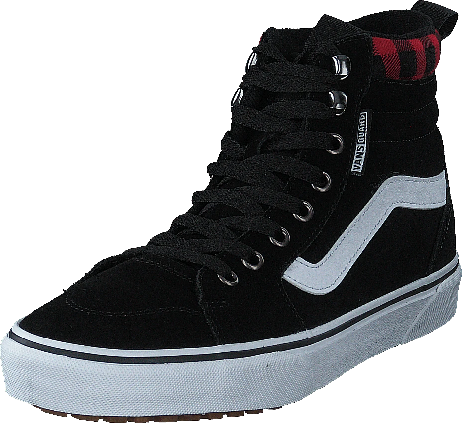 Mn Filmore Hi Vansguard (suede) Black/red Plaid 3 Mn Filmore Hi Vansguard (suede) Black/red Plaid - Image 3