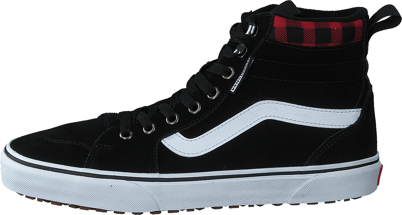 Mn Filmore Hi Vansguard (suede) Black/red Plaid 1 Mn Filmore Hi Vansguard (suede) Black/red Plaid