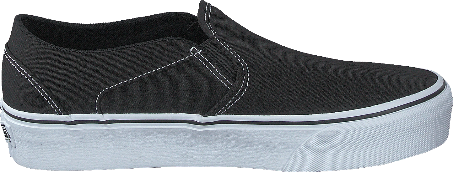 Vans Wm Asher Platform (canvas) Black 2 Vans Wm Asher Platform (canvas) Black - Image 2