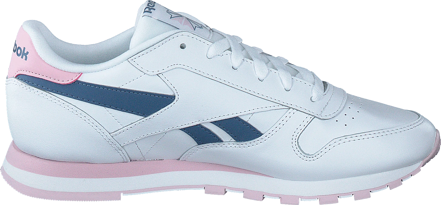 Reebok Classic Cl Lthr Ftwwht/frober/blusla 2 Reebok Classic Cl Lthr Ftwwht/frober/blusla - Image 2