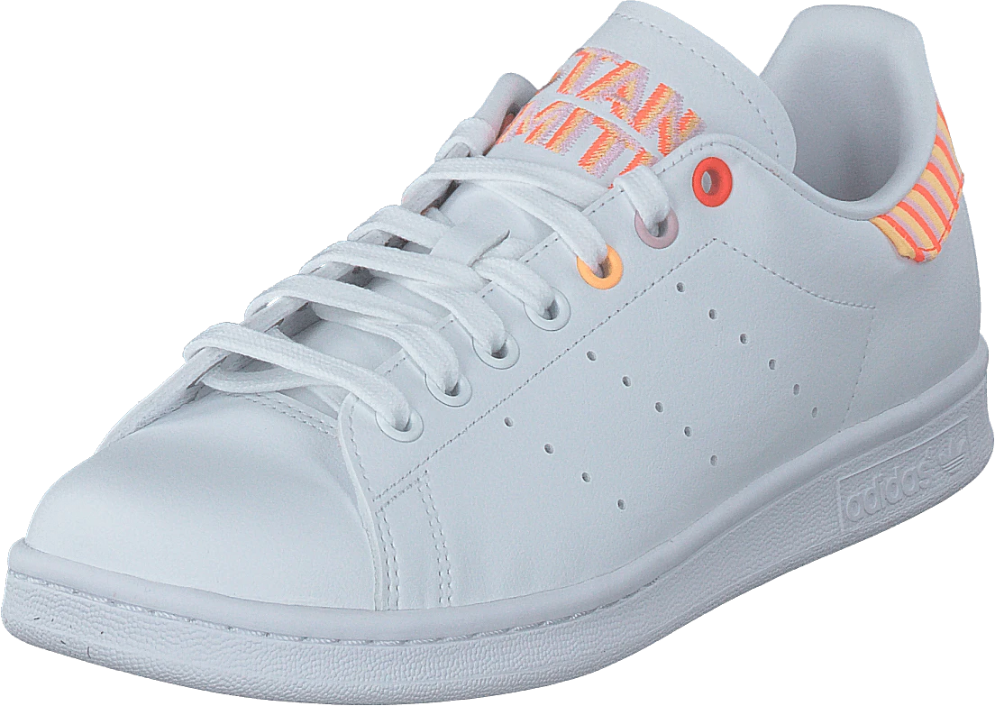 Adidas Originals Stan Smith W Cloud White / Clear Pink / Solar Red 3 Adidas Originals Stan Smith W Cloud White / Clear Pink / Solar Red - Image 3