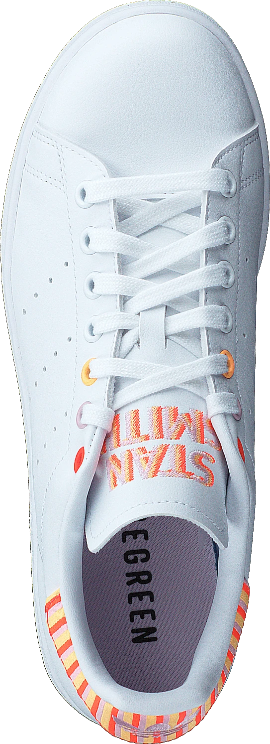 Adidas Originals Stan Smith W Cloud White / Clear Pink / Solar Red 6 Adidas Originals Stan Smith W Cloud White / Clear Pink / Solar Red - Image 6
