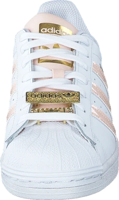 Adidas Originals Superstar W Cloud White / Pink Tint / Matte Gold 10 Adidas Originals Superstar W Cloud White / Pink Tint / Matte Gold -Duffy kauppa 60545 60 3
