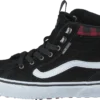 Yt Filmore Hi Vansguard (suede) Black/red Plaid
