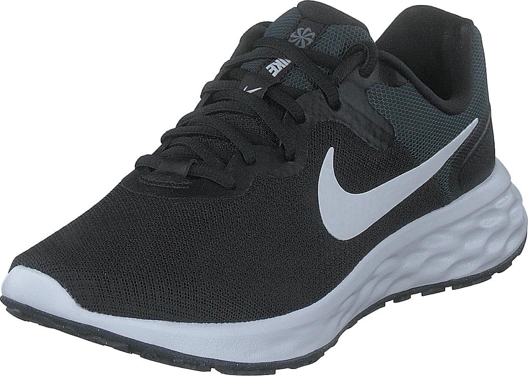 Nike Revolution 6 Next Nature Women's Road Running Shoes BLACK/WHITE-DK SMOKE GREY-COOL GREY 3 Nike Revolution 6 Next Nature Women's Road Running Shoes BLACK/WHITE-DK SMOKE GREY-COOL GREY - Image 3