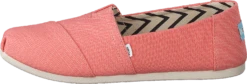 Toms Classic Heritage Recycled Canv Peach Pink