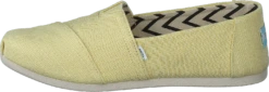 Toms Classic Heritage Recycled Canv Banana Yellow