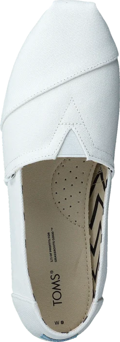 Toms Classic Heritage Recycled Canv White -Duffy kauppa 60575 30 5