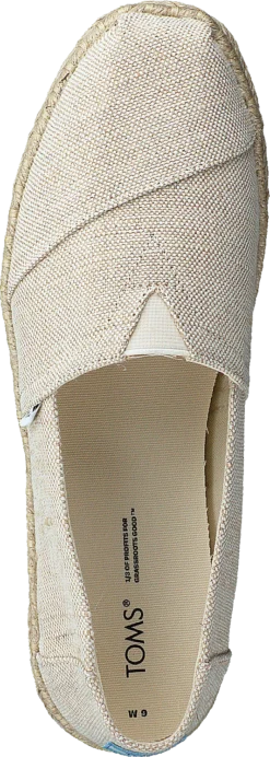 Toms Metallic Woven Rope Natural -Duffy kauppa 60575 38 5