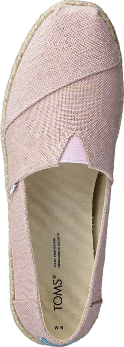 Toms Metallic Woven Rope Chalky Pink -Duffy kauppa 60575 39 5