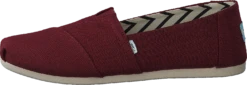 Toms Classic Heritage Recycled Canv Black Cherry