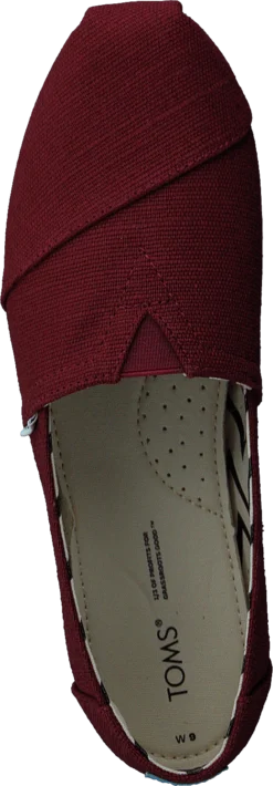 Toms Classic Heritage Recycled Canv Black Cherry -Duffy kauppa 60575 43 5