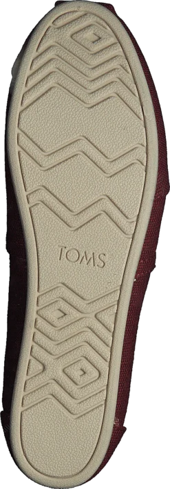 Toms Classic Heritage Recycled Canv Black Cherry -Duffy kauppa 60575 43 6