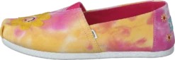 Toms Classic Tie Dye Fuchsia Rose
