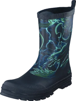 Viking Jolly Print Navy/bluegreen -Duffy kauppa 60577 66 2