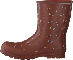 Viking Jolly Print Cognac/white